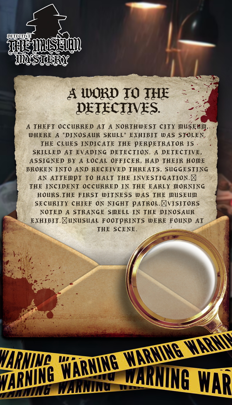 The Museum Mystery — English product details 1
